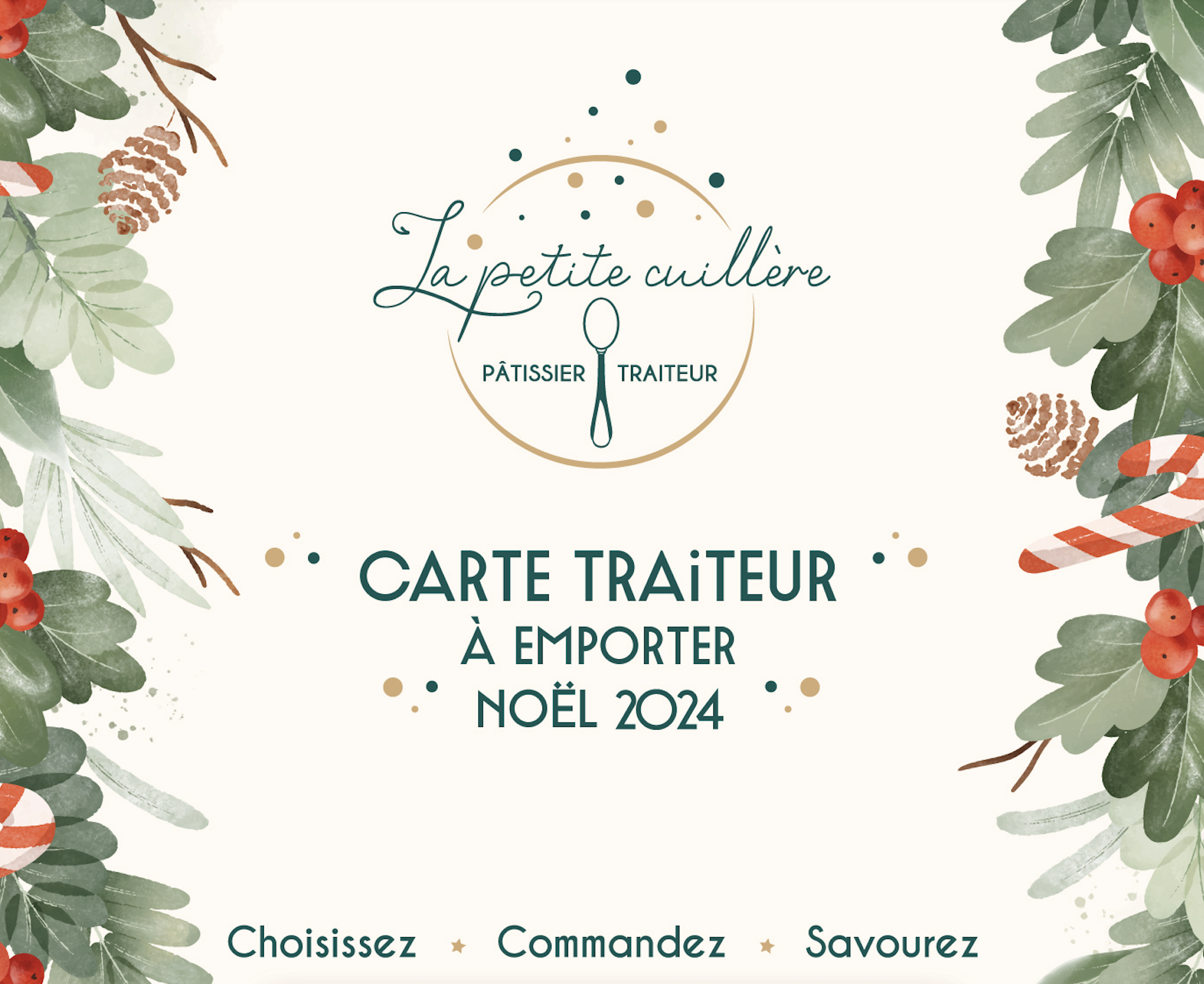 carte traiteur noël 2024_La petite cuillère